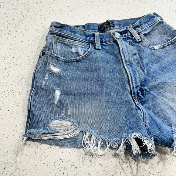 Abercrombie & Fitch Natural Rise Shorts sz 28 / 6 - Picture 4 of 10
